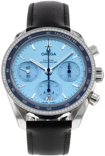 Omega Speedmaster 324.38.38.50.03.001 Stainless steel Blue