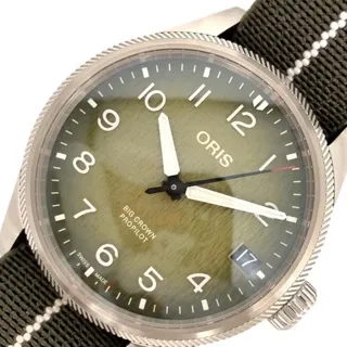 Oris Okavango Air Rescue 01 751 7761 4187 40mm Stainless steel Green