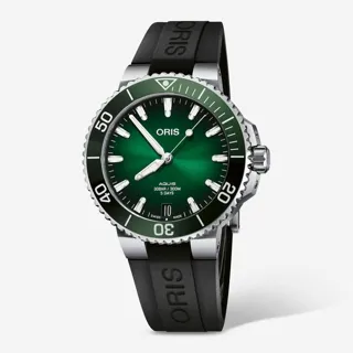 Oris Aquis 01 400 7769 4157-07 4 22 74FC 41.5mm Stainless steel Green