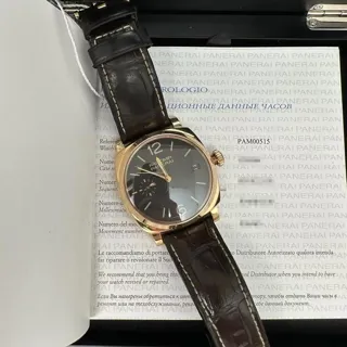 Panerai Radiomir 1940 PAM 00515 47mm Red gold Brown