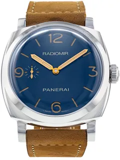 Panerai Radiomir 1940 PAM 00690 47mm Stainless steel Blue