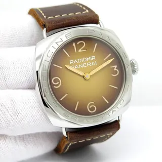 Panerai Radiomir PAM 00687 47mm Stainless steel Brown