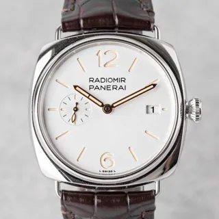 Panerai Radiomir PAM01292 40mm Stainless steel White