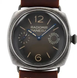 Panerai Radiomir PAM01347 45mm Stainless steel Brown