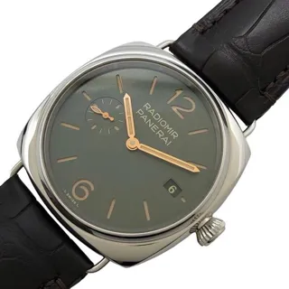 Panerai Radiomir PAM01386 40mm Stainless steel Green