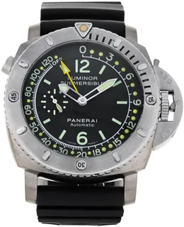 Panerai Submersible PAM 00193 Titanium and Stainless steel Black