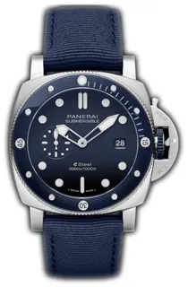 Panerai Submersible PAM 01289 44mm Stainless steel Blue