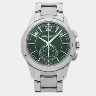 Patek Philippe Annual Calendar Chronograph 5905/1A-001 42mm Stainless steel Green