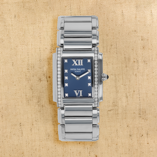 Patek Philippe Twenty~4 4910/1200A-001 25mm Stainless steel Blue