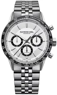 Raymond Weil Freelancer 7741-ST1-30021 Stainless steel White