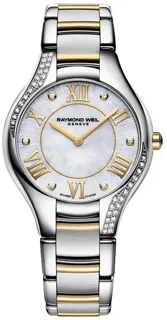 Raymond Weil Noemia 5132-S1P-00966 Stainless steel White