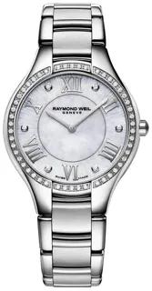 Raymond Weil Noemia 5132-S2S-00966 Stainless steel White