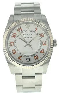 Rolex Air King 114234 Yellow gold and Stainless steel Silver