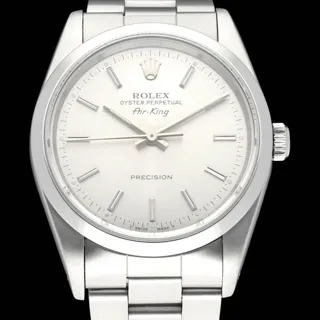 Rolex Air King 14000 34mm Stainless steel Silver