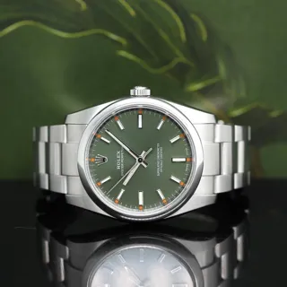 Rolex Air King 114200 ( DIAL) 34mm Stainless steel Green