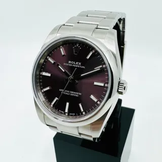 Rolex Air King 114200 ( DIAL) 34mm Stainless steel Purple