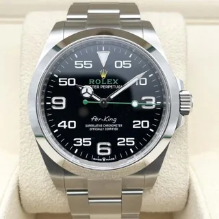 Rolex Air King 126900 ( DIAL) 40mm Stainless steel Black