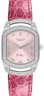 Rolex Cellini Cellissima 6693 25mm White gold Pink