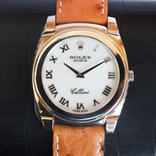 Rolex Cellini 5330 ( DIAL) 36mm White gold White