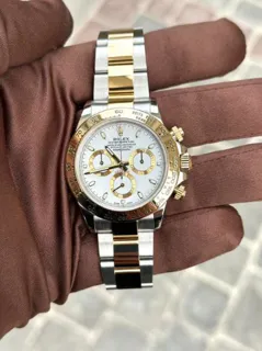 Rolex Daytona 116503-0001 Yellow gold and Stainless steel White