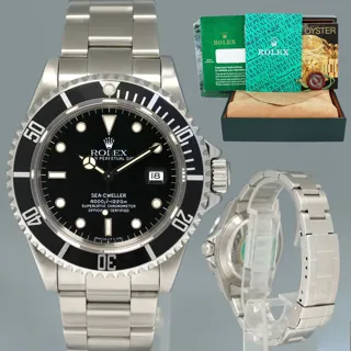 Rolex Sea-Dweller 16600 40mm Stainless steel Black