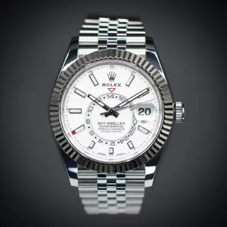 Rolex Sky-Dweller 336934 42mm Stainless steel White