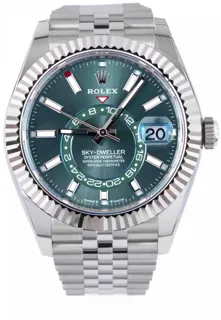 Rolex Sky-Dweller 336934 42mm Stainless steel Green