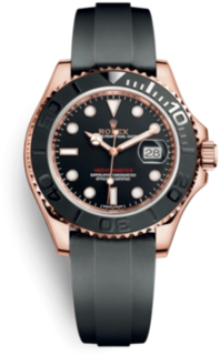 Rolex Yacht-Master 116655-0001 Ceramic and Rose gold Black