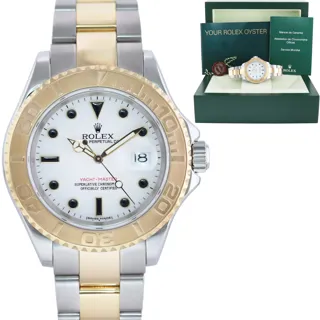 Rolex Yacht-Master 40 16623 40mm Yellow Gold$Stainless Steel White