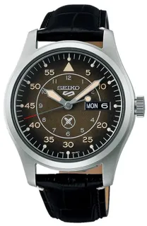 Seiko 5 Sports SRPL31K1 39.5mm Stainless steel Brown