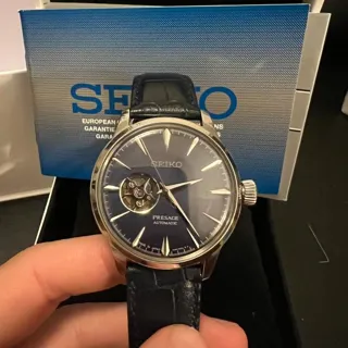 Seiko Presage SSA405J1 40.5mm Stainless steel Blue