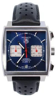 TAG Heuer Monaco CAW2111 39mm Stainless steel Blue