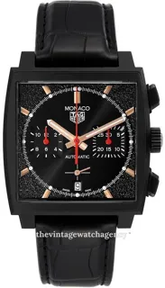 TAG Heuer Monaco CBL2180.FC6497 39mm Stainless steel and Black DLC Black