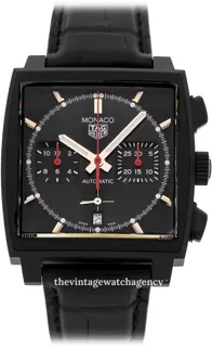 TAG Heuer Monaco CBL2180.FC6497 39mm Stainless steel and Black DLC Black