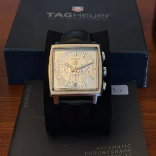 TAG Heuer Monaco CW2112-0 38mm Stainless steel Silver