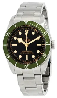 Tudor Harrods 79230G Stainless steel Black