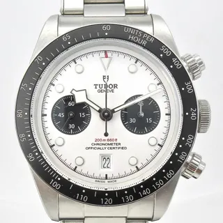 Tudor Black Bay Chrono 79360N ( BAY  ) 41mm Stainless steel White