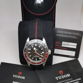 Tudor Black Bay GMT 79830RB-0003 41mm Stainless steel Black