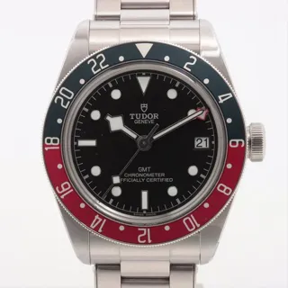 Tudor Black Bay GMT 79830RB 41mm Stainless steel Black