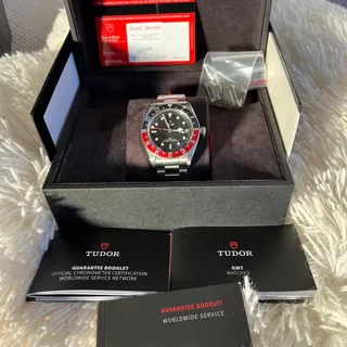 Tudor Black Bay GMT 79830RB 41mm Stainless steel Black