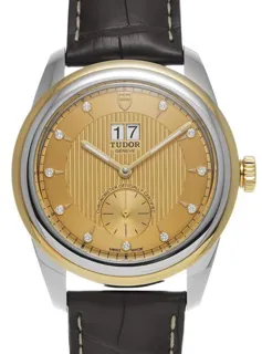 Tudor Glamour 57103 42mm Stainless steel Champagne