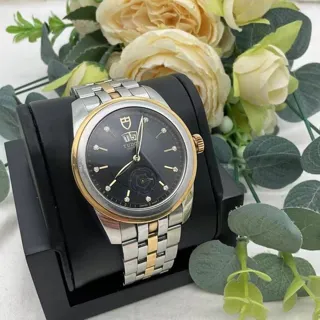 Tudor Glamour Double Date 57003-68073 Yellow gold and Stainless steel Golden