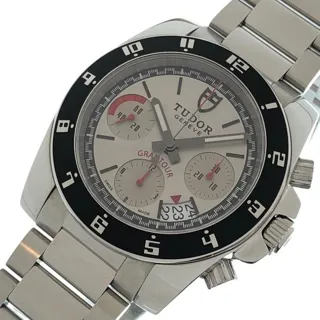 Tudor Grantour Chrono 20350N 41mm Silver