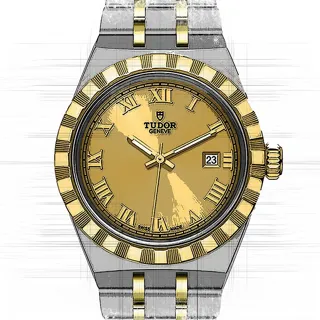 Tudor Royal 28303 Yellow gold Golden