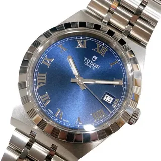 Tudor Royal 28500 38mm Stainless steel Blue