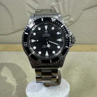 Tudor Submariner 94010 40mm Stainless steel Black