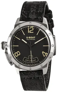 U-Boat Classico 8890 Stainless steel Black