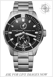 Ulysse Nardin Diver 1183-170-7M/92 44mm Titanium Black