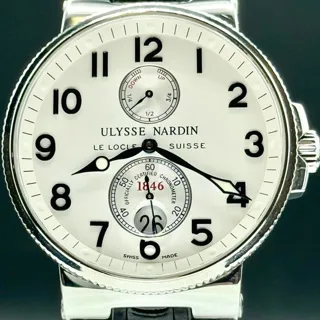 Ulysse Nardin Marine 263-66 41mm Silver