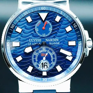 Ulysse Nardin Maxi Marine Diver POC210000080180 41mm Blue